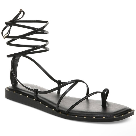 Alfani Shoes - New Alfani Womens Novaraa Black Casual Strappy Sandals 5M